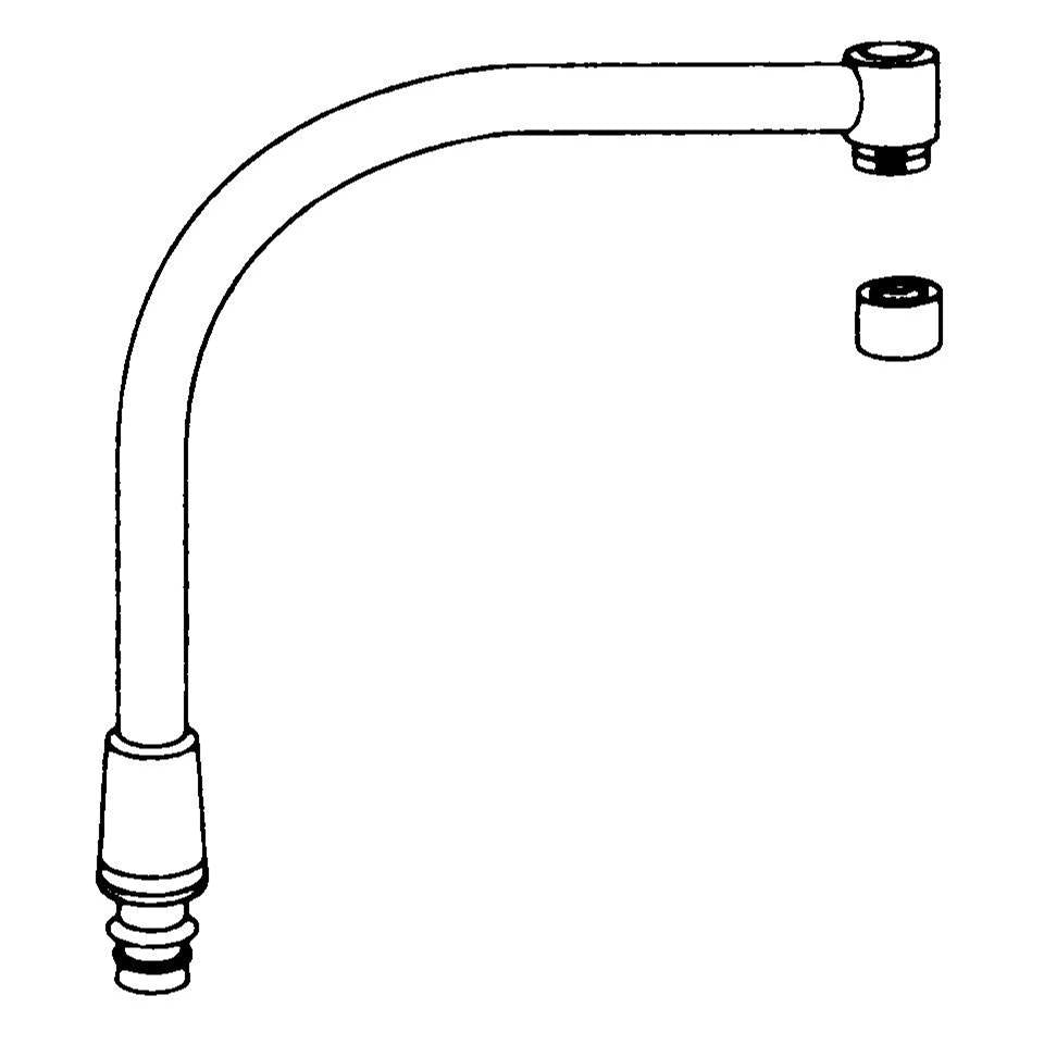 Moen - High Arch Spout For 8940, 8796 & 8799 - Chrome