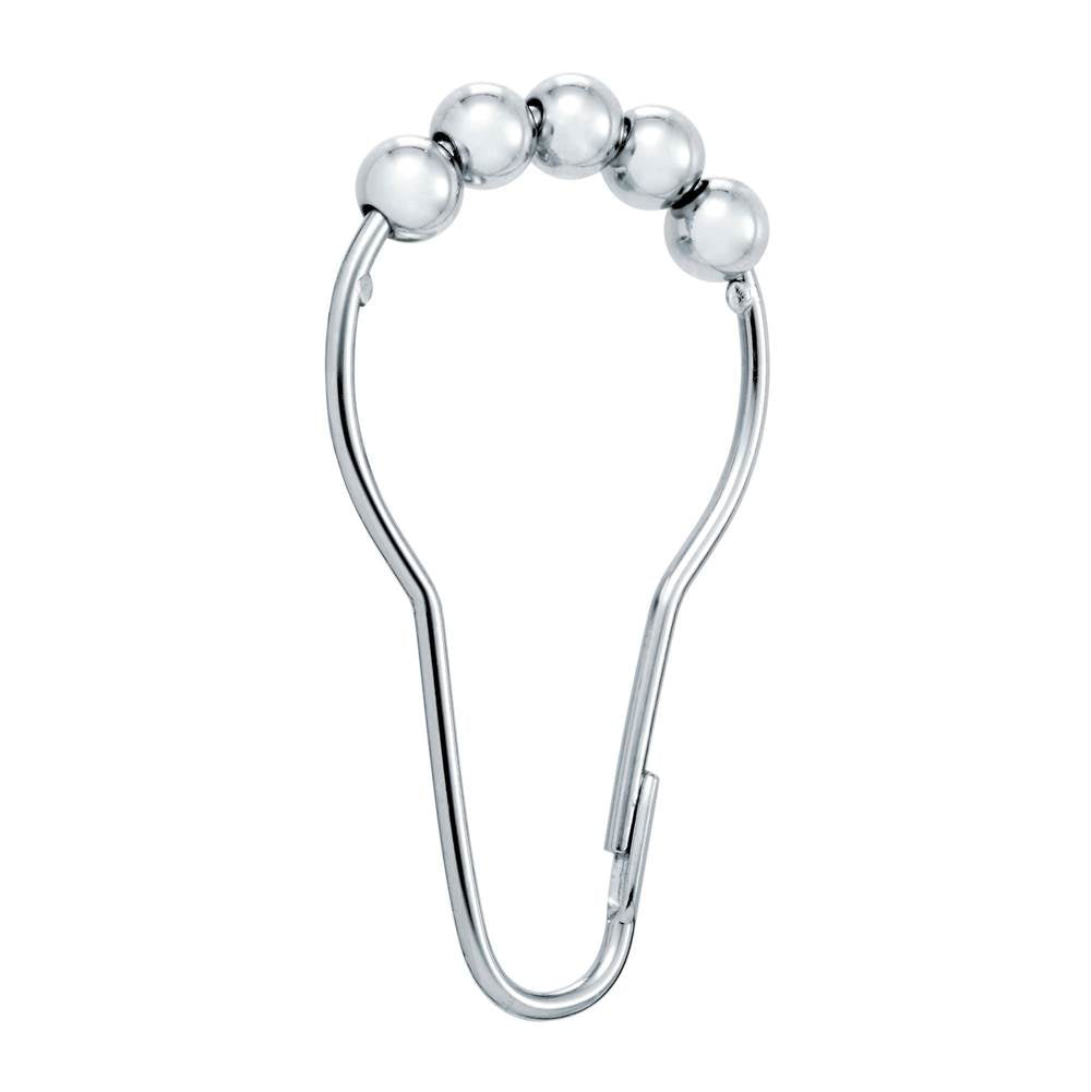 Brushed Nickel Shower Curtain Rings