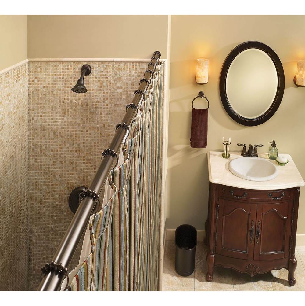 Brushed Nickel Shower Curtain Rings