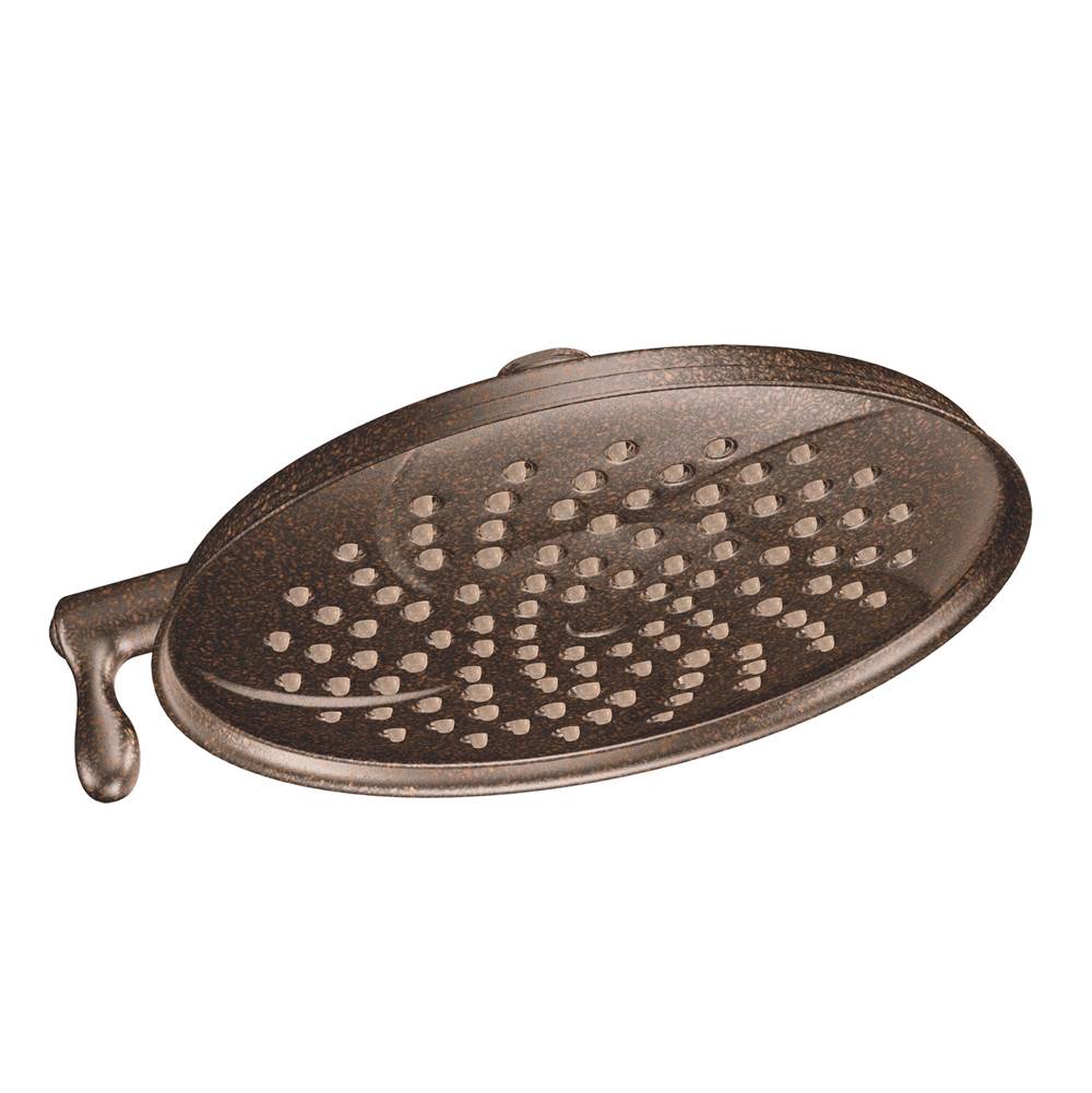 Moen - Isabel 8'' Eco-Performance Two-Function Showerhead with Immersion Technology, Oil Rubbed Bronze - Oil Rubbed Bronze