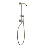 Moen - Annex Shower Rail System with 2-Function Diverter in Brushed Nickel (Valve Sold Separately) - Brushed Nickel