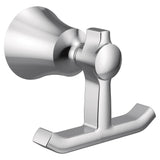 Moen - Chrome Double Robe Hook - Chrome