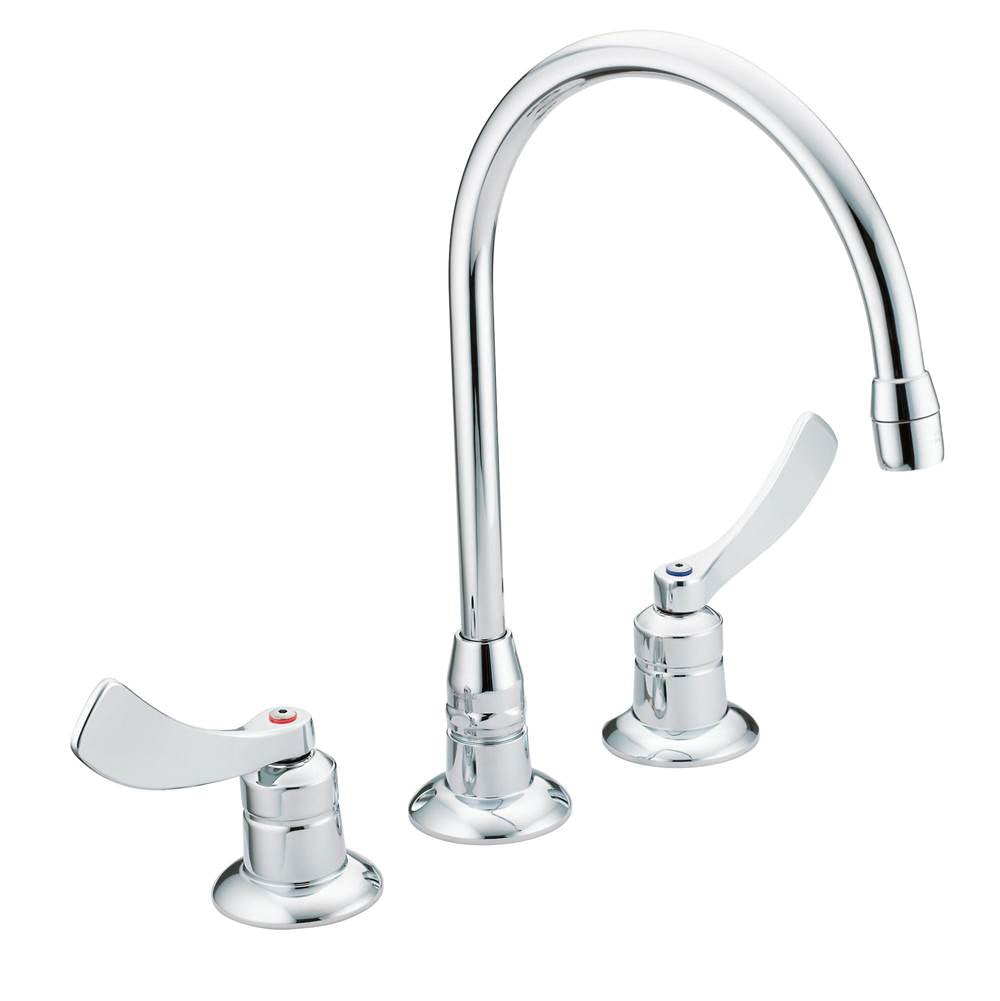 Moen - Chrome two-handle kitchen faucet - Chrome
