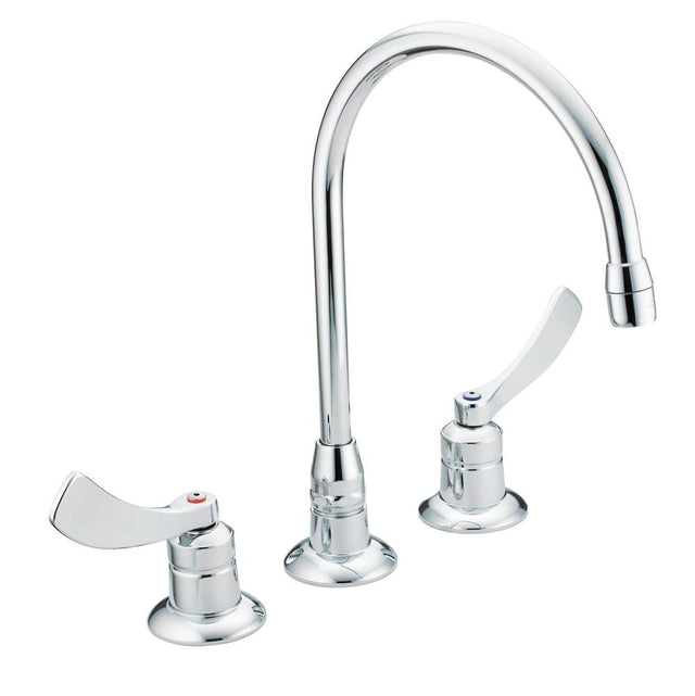 Moen - Chrome two-handle kitchen faucet - Chrome