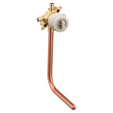 Moen - M-CORE 3-Series 4 Port Tub and Shower Pre-Fabricated Mixing Valve with Cold Expansion PEX Connections - Unfinished