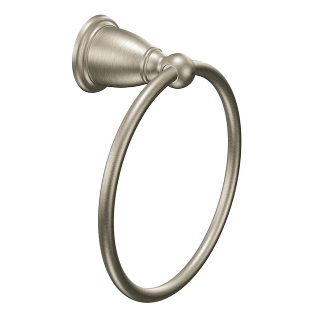 Moen - Brushed Nickel Towel Ring - Brushed Nickel