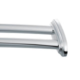 Moen - Chrome Adjustable Curved Shower Rod - Chrome