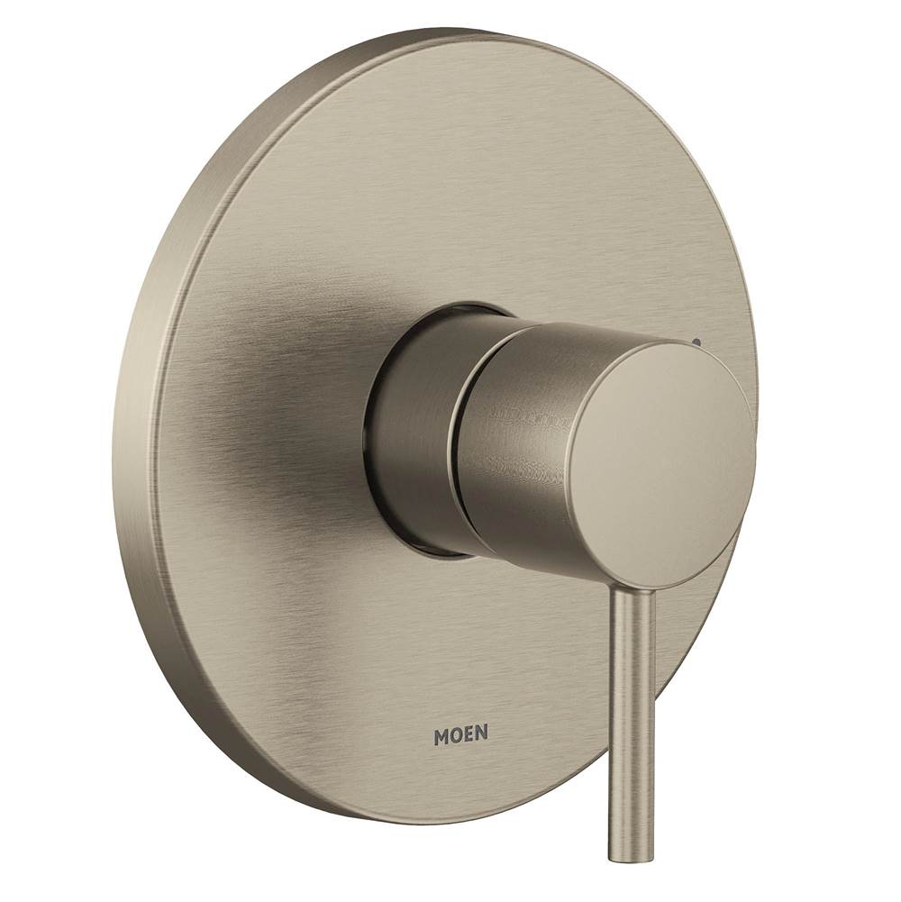 Moen - Align M-CORE 2-Series 1-Handle Shower Trim Kit in Brushed Nickel (Valve Sold Separately) - Brushed Nickel