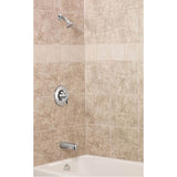 Eva Single-Handle Posi-Temp Valve Trim Kit in Chrome (Valve Sold Separately)