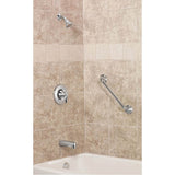 Eva Single-Handle 1-Spray Posi-Temp Shower Faucet Trim Kit in Chrome (Valve Sold Separately)