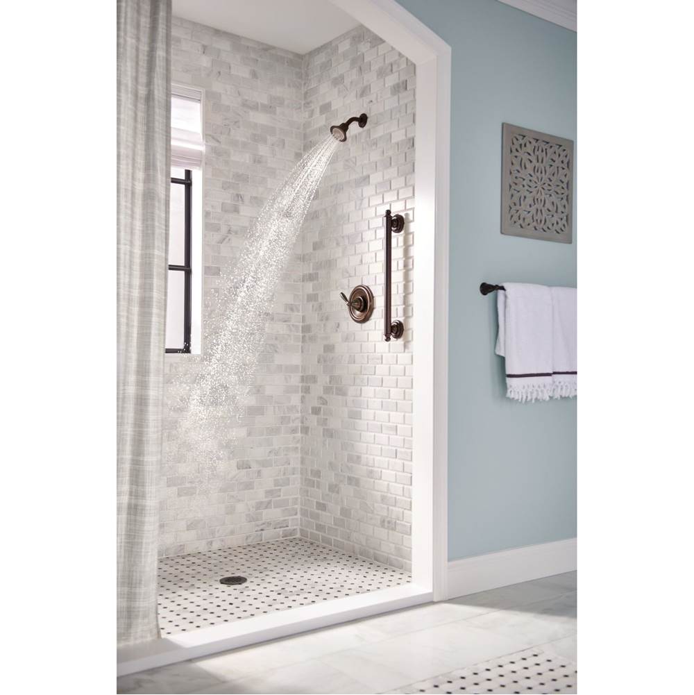 Brushed Nickel 24'' Designer Grab Bar