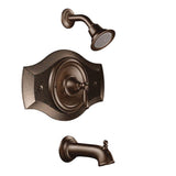 Brantford Single-Handle 1-Spray Posi-Temp Tub and Shower Faucet Trim Kit in Chrome (Valve Sold Separately)