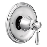 Dartmoor Posi-Temp Single-Handle Wall-Mount Shower Only Faucet Trim Kit in Chrome (Valve Sold Separately)