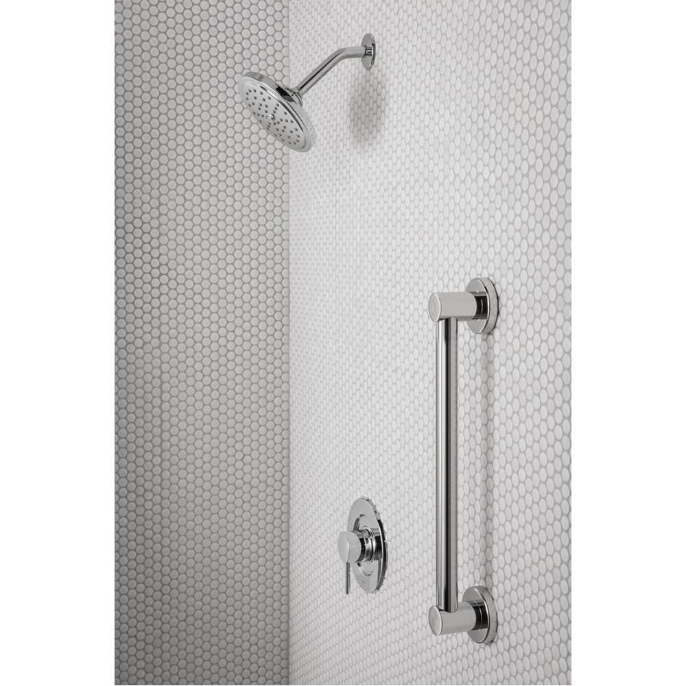 Brushed Nickel 36'' Designer Grab Bar