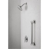Brushed Nickel 42'' Designer Grab Bar