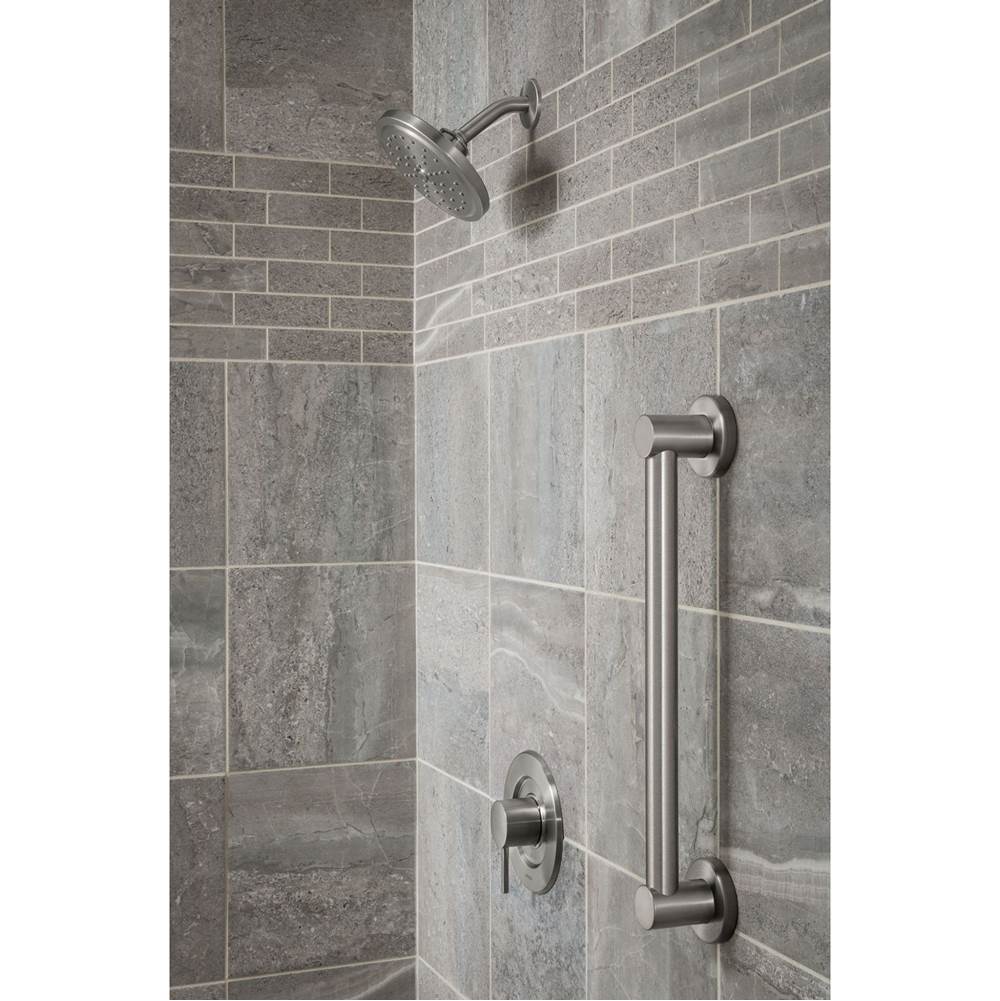 Brushed Nickel 42'' Designer Grab Bar
