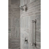Brushed Nickel 36'' Designer Grab Bar