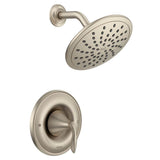 Eva Posi-Temp Rain Shower Single-Handle Shower Only Faucet Trim Kit in Chrome (Valve Sold Separately)