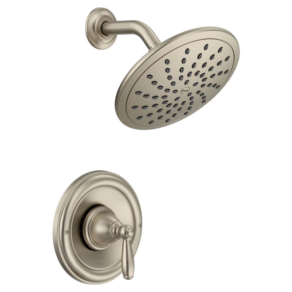 Brantford Posi-Temp Rain Shower Single-Handle Shower Only Faucet Trim Kit in Chrome (Valve Sold Separately)