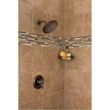 Brushed Nickel Shower Basket