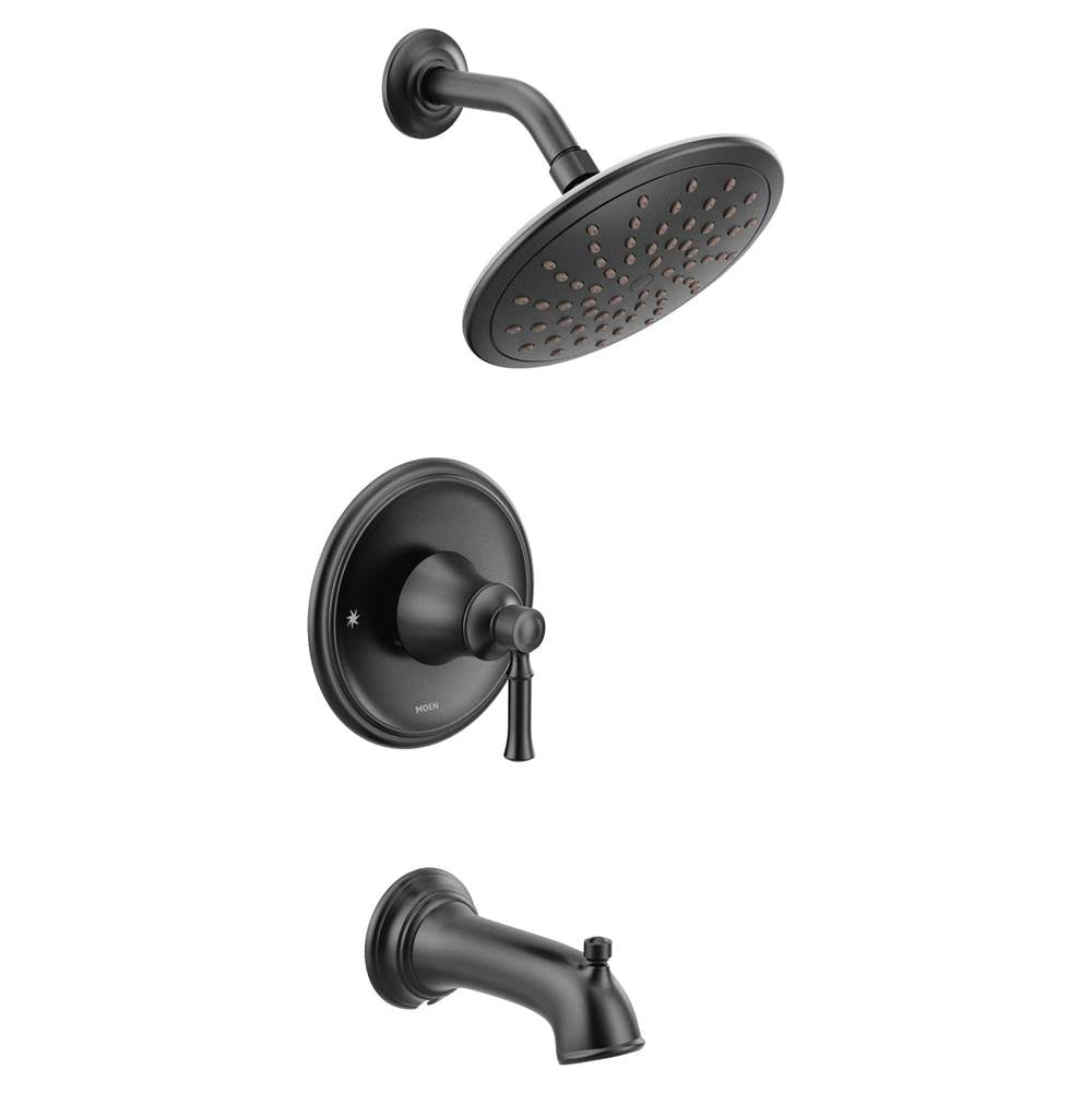 Dartmoor Posi-Temp Rain Shower Single-Handle Tub and Shower Faucet Trim Kit in Chrome (Valve Sold Separately)