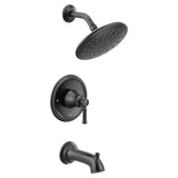 Dartmoor Posi-Temp Rain Shower Single-Handle Tub and Shower Faucet Trim Kit in Chrome (Valve Sold Separately)