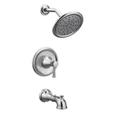 Belfield Single-Handle 1-Spray Posi-Temp Tub and Shower Faucet Trim Kit in Chrome (Valve Sold Separately)