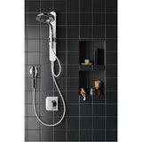 Genta Single-Handle Shower Only Faucet Trim Kit in Chrome (Shower Head and Valve Not Included)