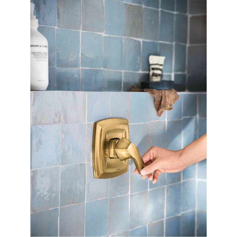Voss Posi-Temp Single-Handle 1-Spray Shower Faucet Trim Kit in Chrome (Valve Sold Separately)