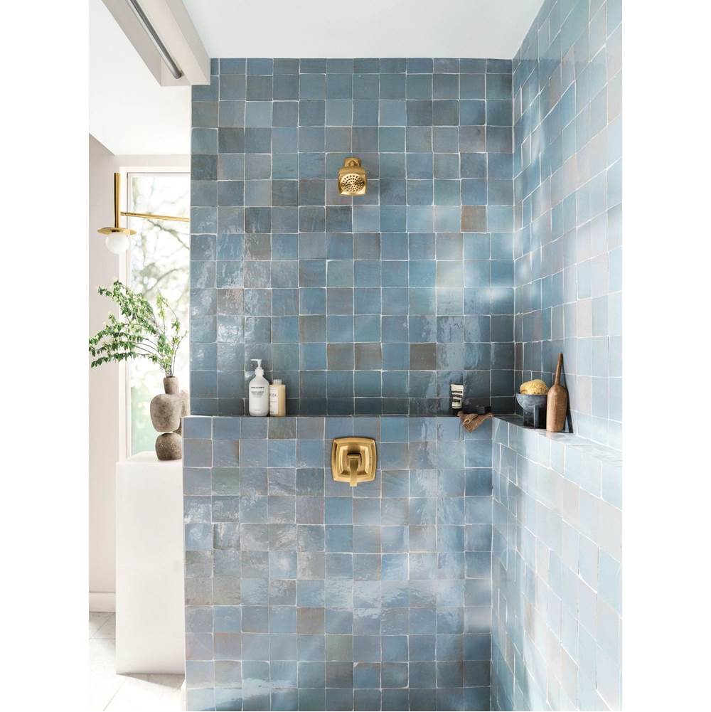 Voss Posi-Temp Single-Handle 1-Spray Shower Faucet Trim Kit in Chrome (Valve Sold Separately)