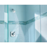 Rizon Single-Handle Posi-Temp Shower Faucet Trim Kit in Brushed Nickel (Valve Sold Separately)