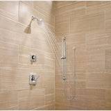 Round Drop Ell Handheld Shower Wall Connector, Chrome