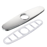 Moen - Kitchen Faucet Escutcheon Deckplate for 3-Hole Installation, Chrome - Chrome