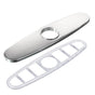 Moen - Kitchen Faucet Escutcheon Deckplate for 3-Hole Installation, Chrome - Chrome