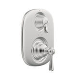 Kingsley Moentrol Shower Valve with 3-Function Integrated Diverter Valve Trim, Valve Required, Chrome