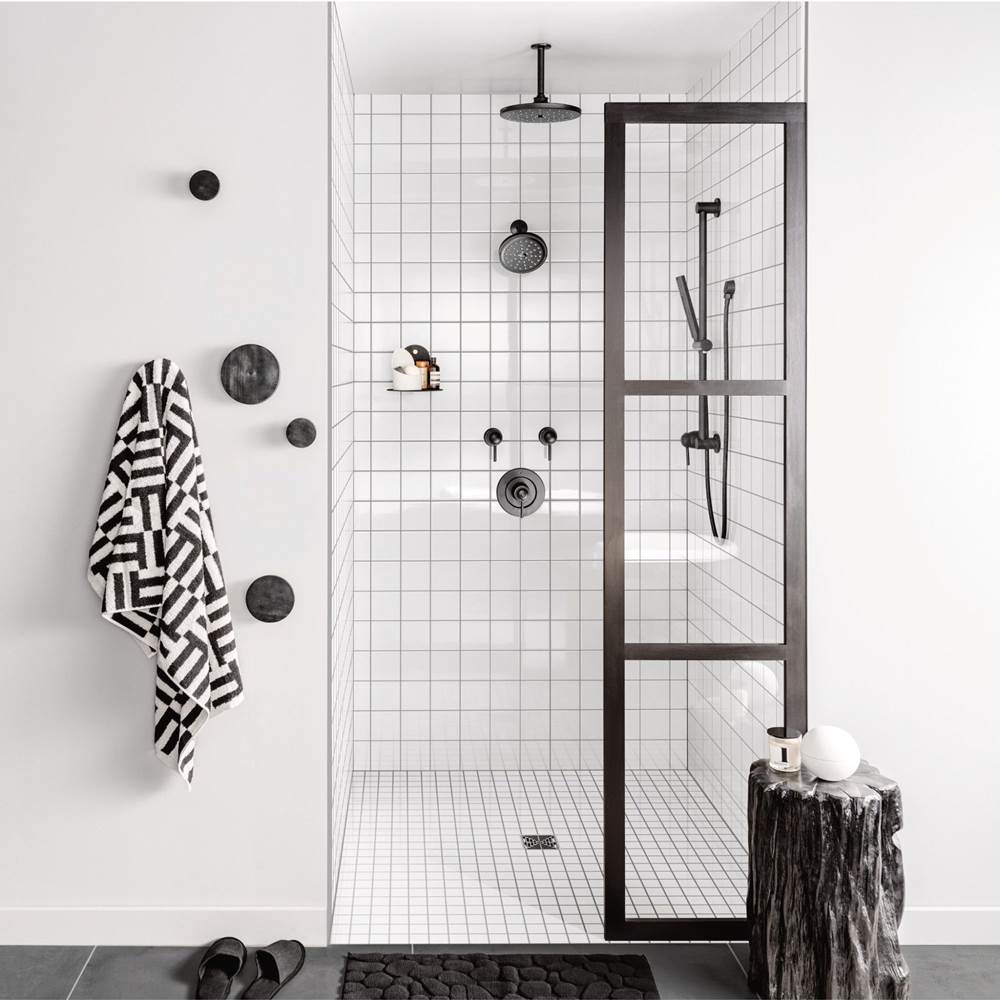 12-Inch Showering Accessories-Basic Straight Shower Arm, Chrome