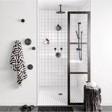 12-Inch Showering Accessories-Basic Straight Shower Arm, Chrome