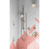 Belfield Shower Arm and Flange, Chrome