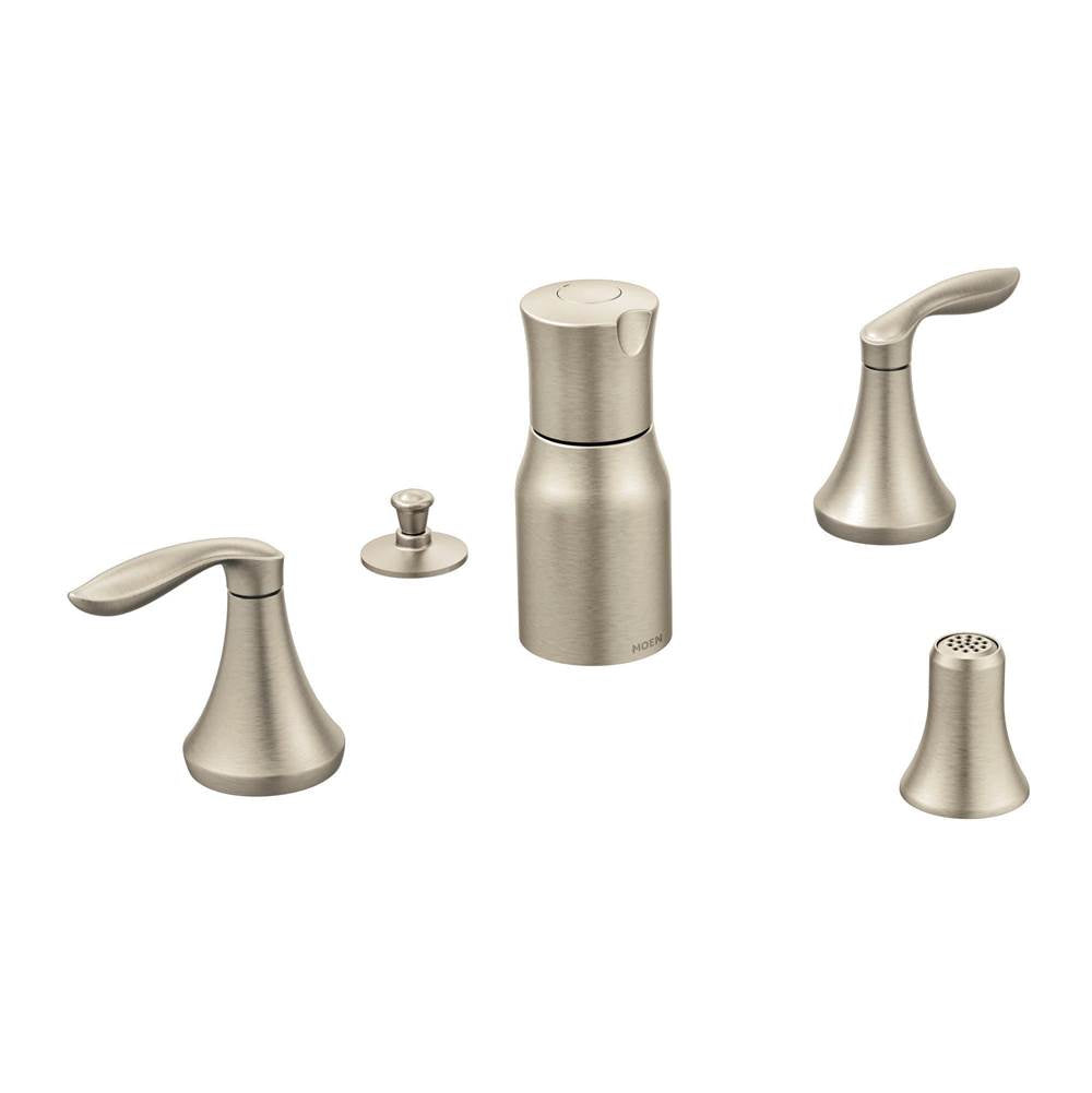 Eva 2-Handle Bidet Faucet Trim Kit in Chrome (Valve Sold Separately)