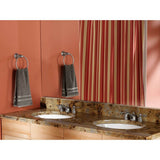 Brushed Nickel Towel Ring