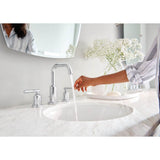 Gibson Two-Handle 8-Inch Widespread High Arc Modern Bathroom Sink Faucet, Valve Required, Chrome