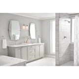 Gibson Two-Handle Deck Mounted Modern Roman Tub Faucet, Valve Required, Chrome