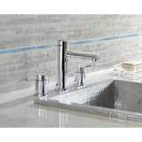 Align 8 in. Widespread 2-Handle Bathroom Faucet Trim Kit in Chrome (Valve Sold Separately)
