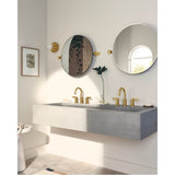 Cia 8 in. Widespread 2-Handle High-Arc Bathroom Faucet Trim Kit in Chrome (Valve Sold Separately)