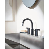 Cia 8 in. Widespread 2-Handle High-Arc Bathroom Faucet Trim Kit in Chrome (Valve Sold Separately)