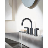 Cia 8 in. Widespread 2-Handle High-Arc Bathroom Faucet Trim Kit in Chrome (Valve Sold Separately)