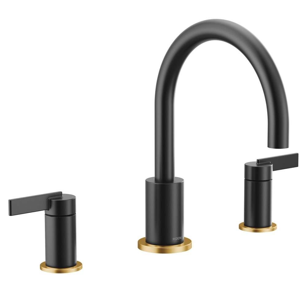 Cia 2-Handle High-Arc Deck Mount Roman Tub Faucet Trim Kit in Chrome (Valve Sold Separately)