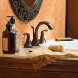 Eva 8 in. Widespread 2-Handle High-Arc Bathroom Faucet Trim Kit in Chrome (Valve Sold Separately)