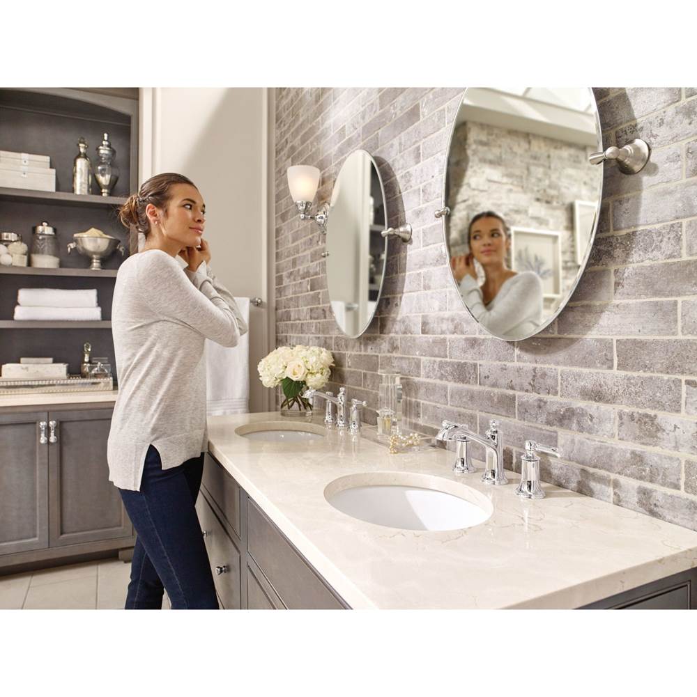 Dartmoor 8 in. Widespread 2-Handle Bathroom Faucet in Chrome (Valve Sold Separately)