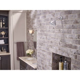 Dartmoor Posi-Temp Single-Handle Wall-Mount Shower Only Faucet Trim Kit in Chrome (Valve Sold Separately)